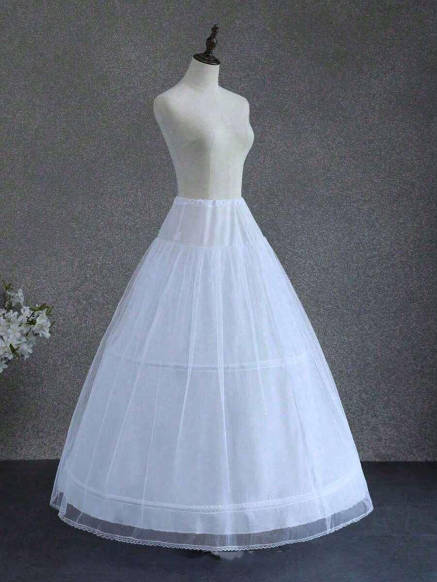 SHEIN BIAŁA HALKA POD SUKIENKĘ S07__90CM