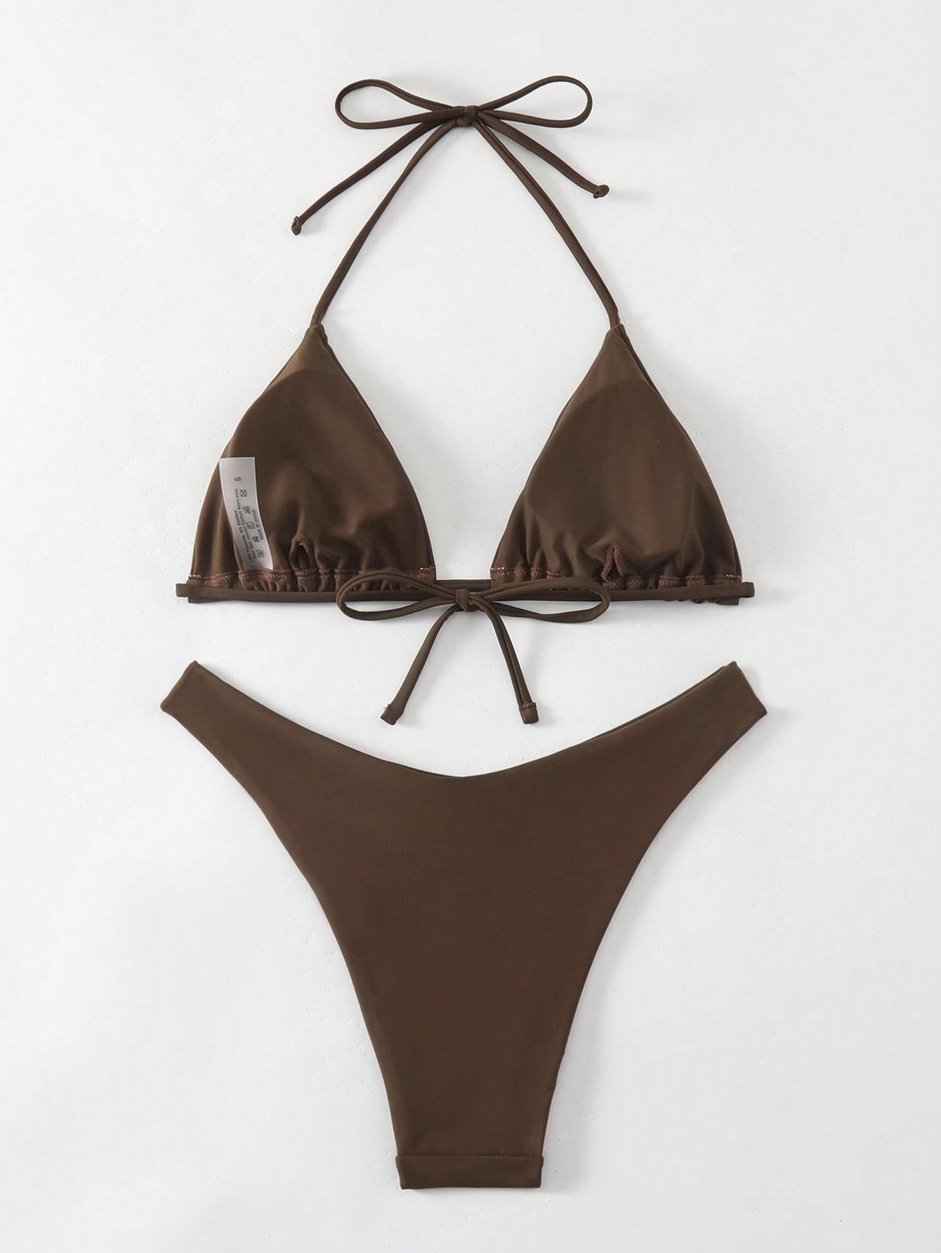SHEIN DWUCZĘŚCIOWY STRÓJ KĄPIELOWY S09__L