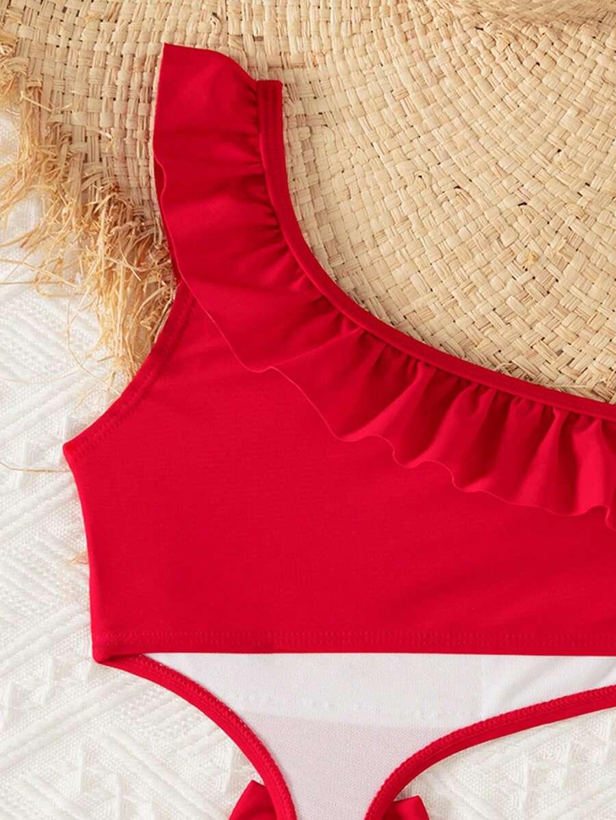 SHEIN JEDNOCZĘŚCIOWY STRÓJ KĄPIELOWY S09__146/152CM