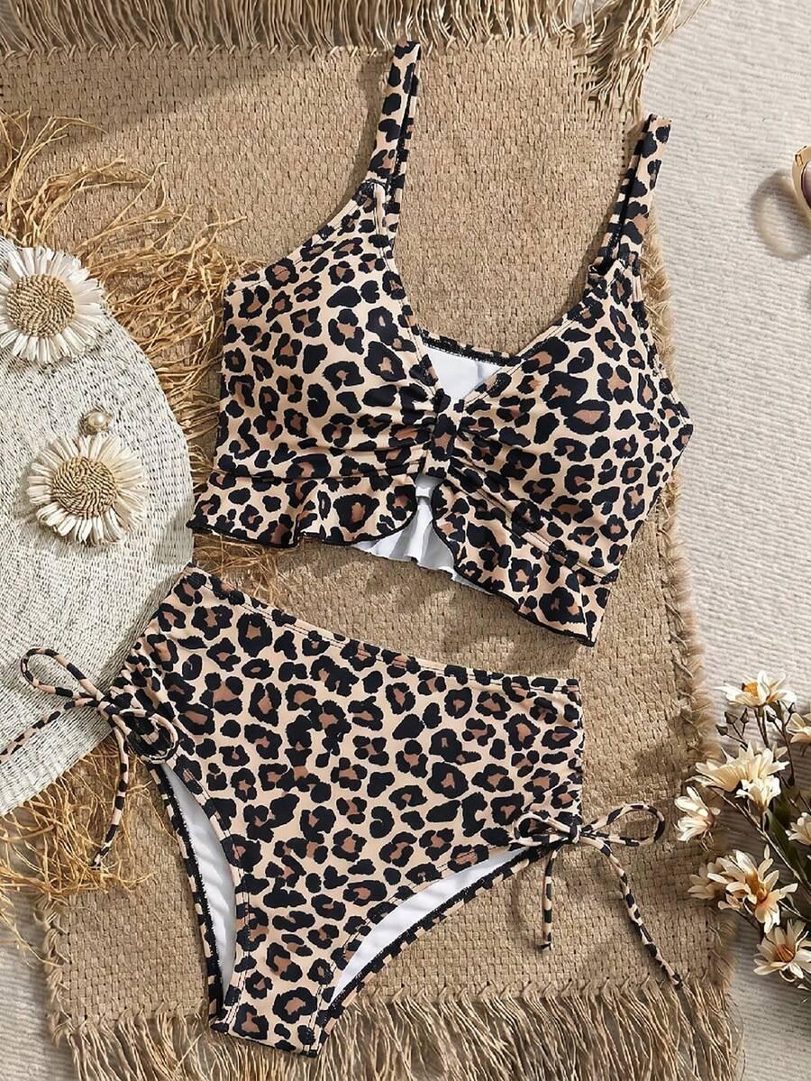 SWIM VCAY STRÓJ KĄPIELOWY ANIMAL PRINT S09__L