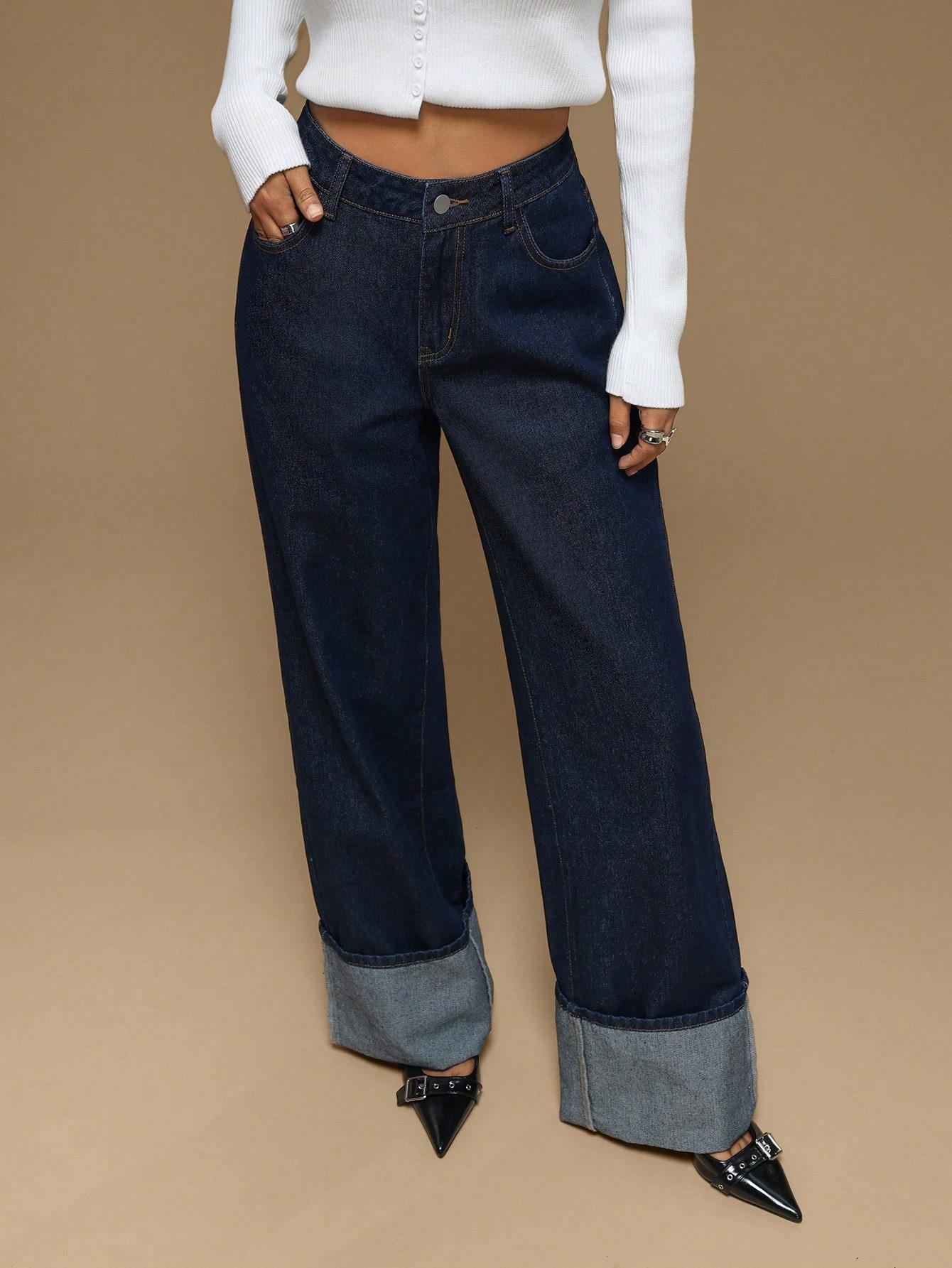 SHEIN NIEBIESKIE SPODNIE JEANS S06__XS