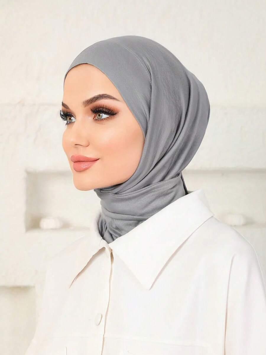 SHEIN SZARA CHUSTA HIDŻAB S07