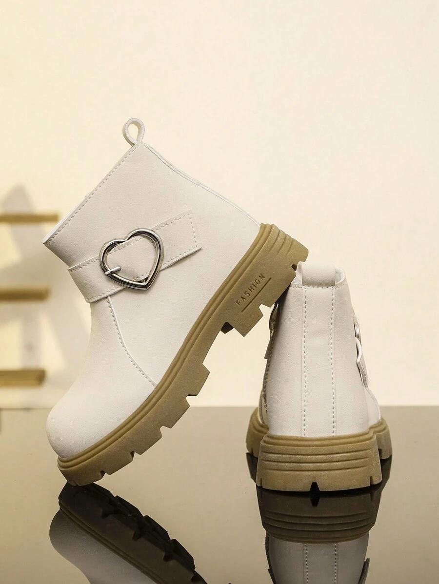 SHEIN BEŻOWE BOTKI ZAMEK W01__35
