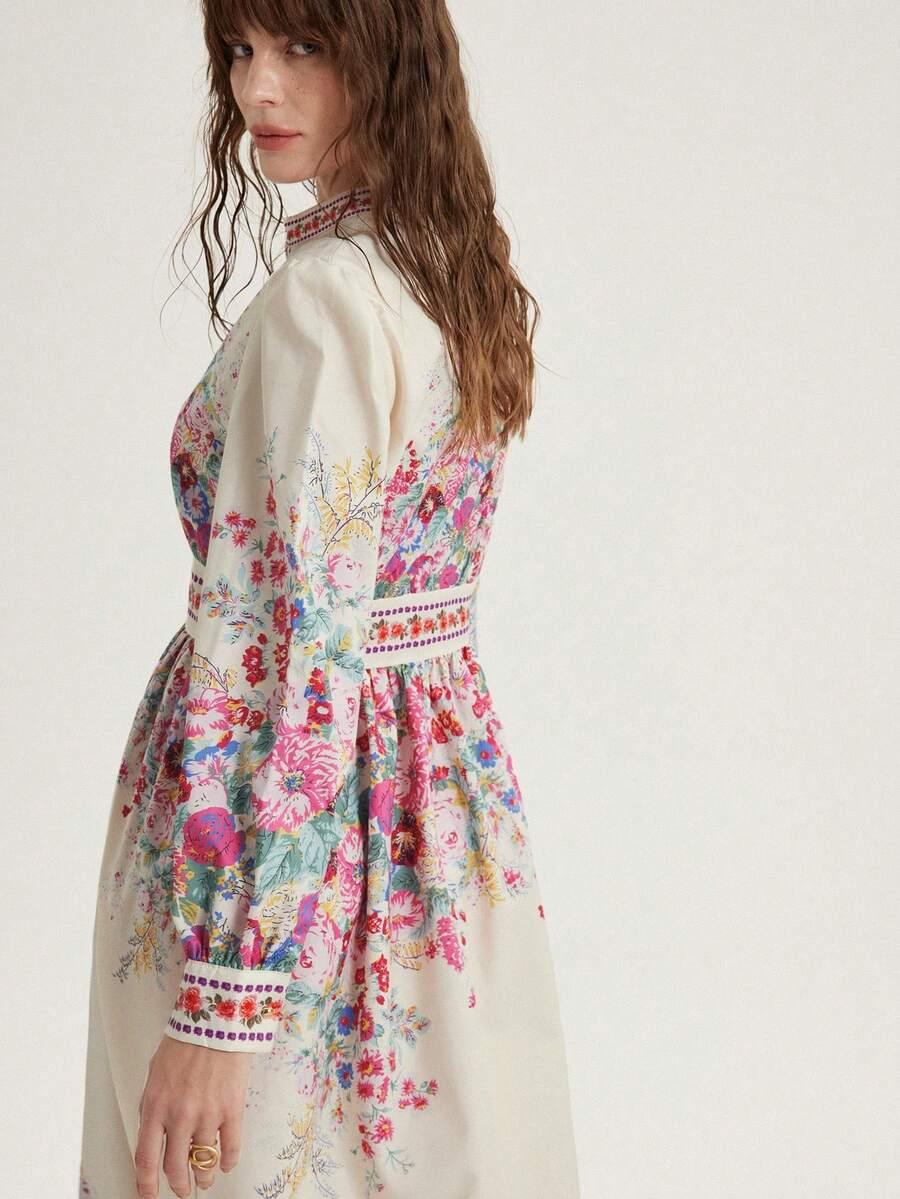 AVELORIA MAXI SUKIENKA KWIATY S06__XXL