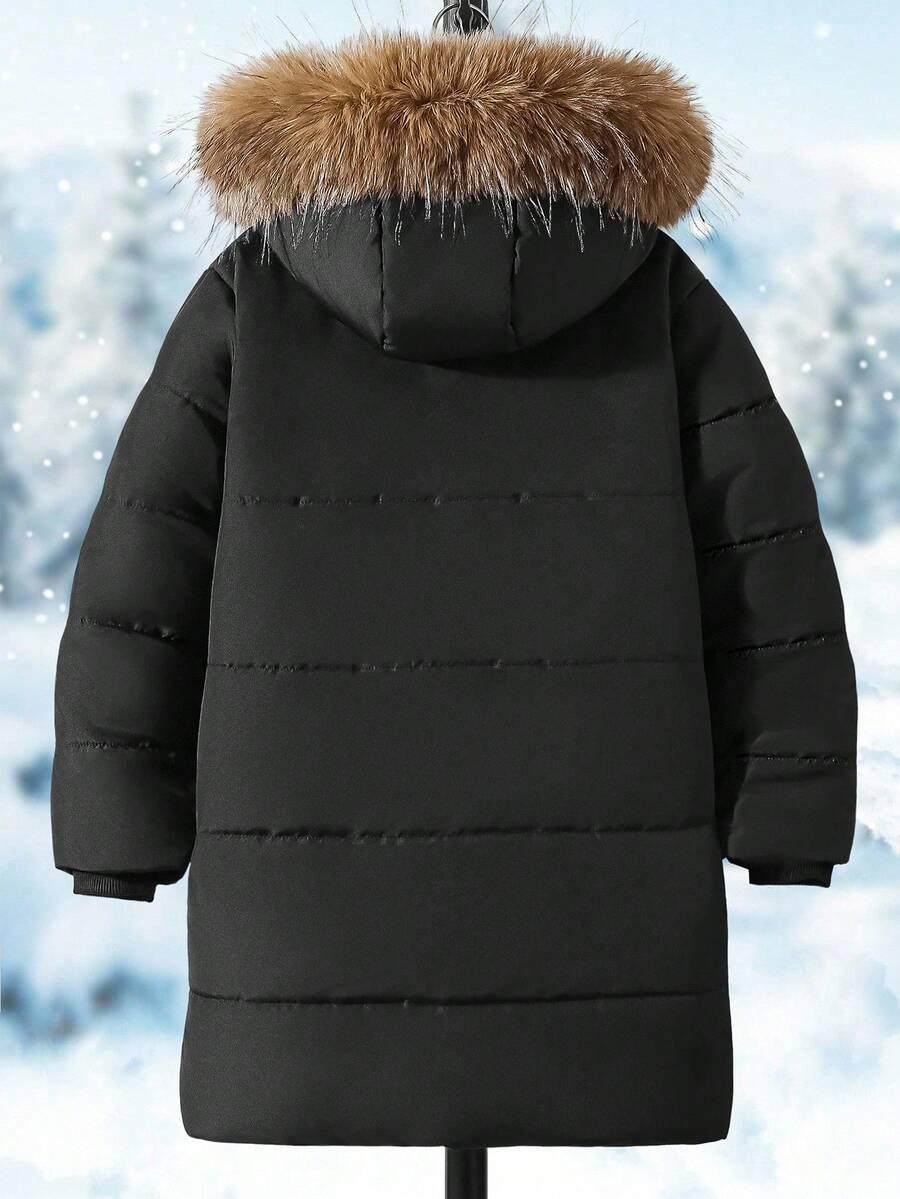 SHEIN CZARNA KURTKA KAPTUR W01__116-122