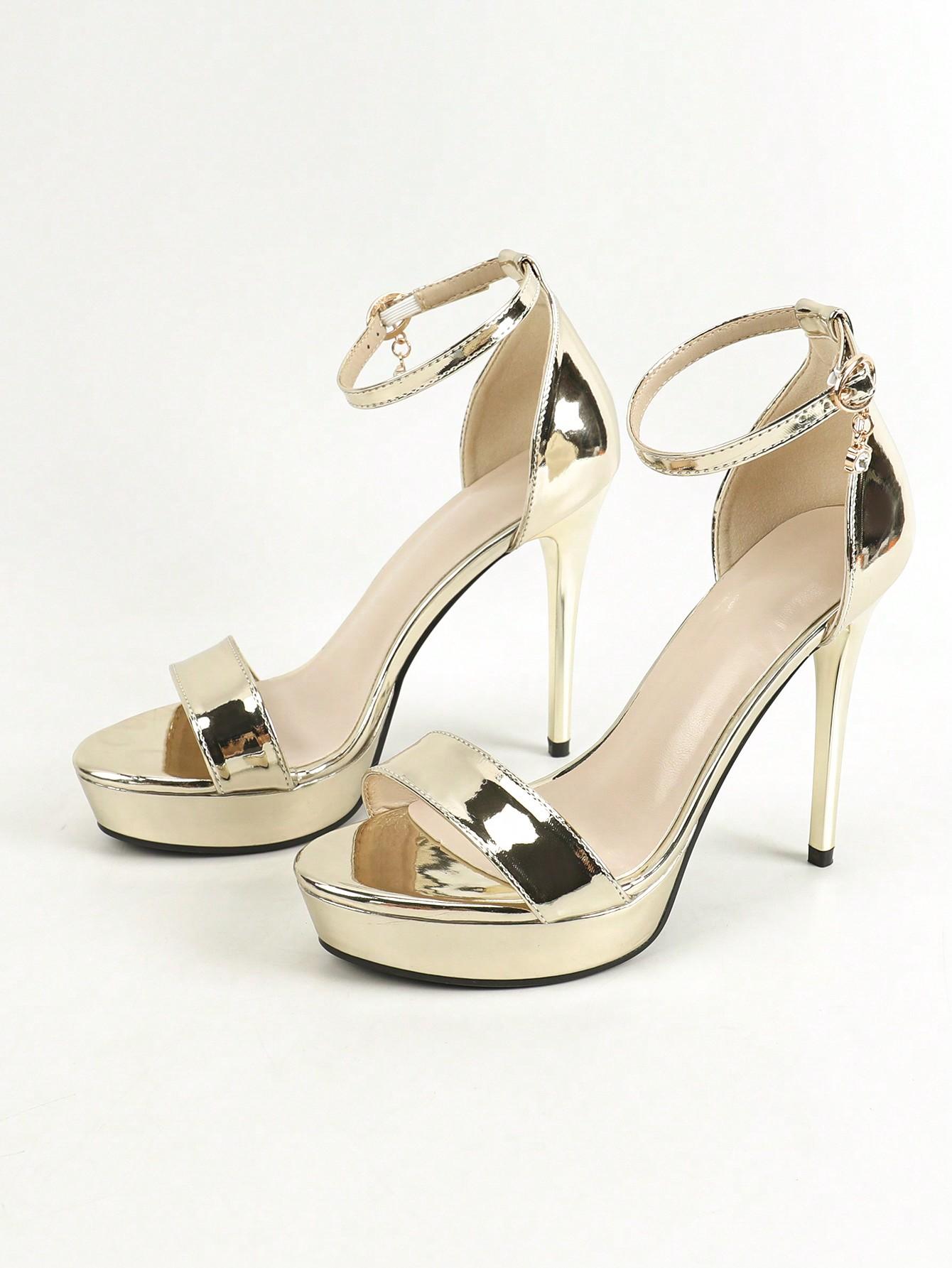 SHEIN ZŁOTE SANDAŁY OBCAS S06__37,5