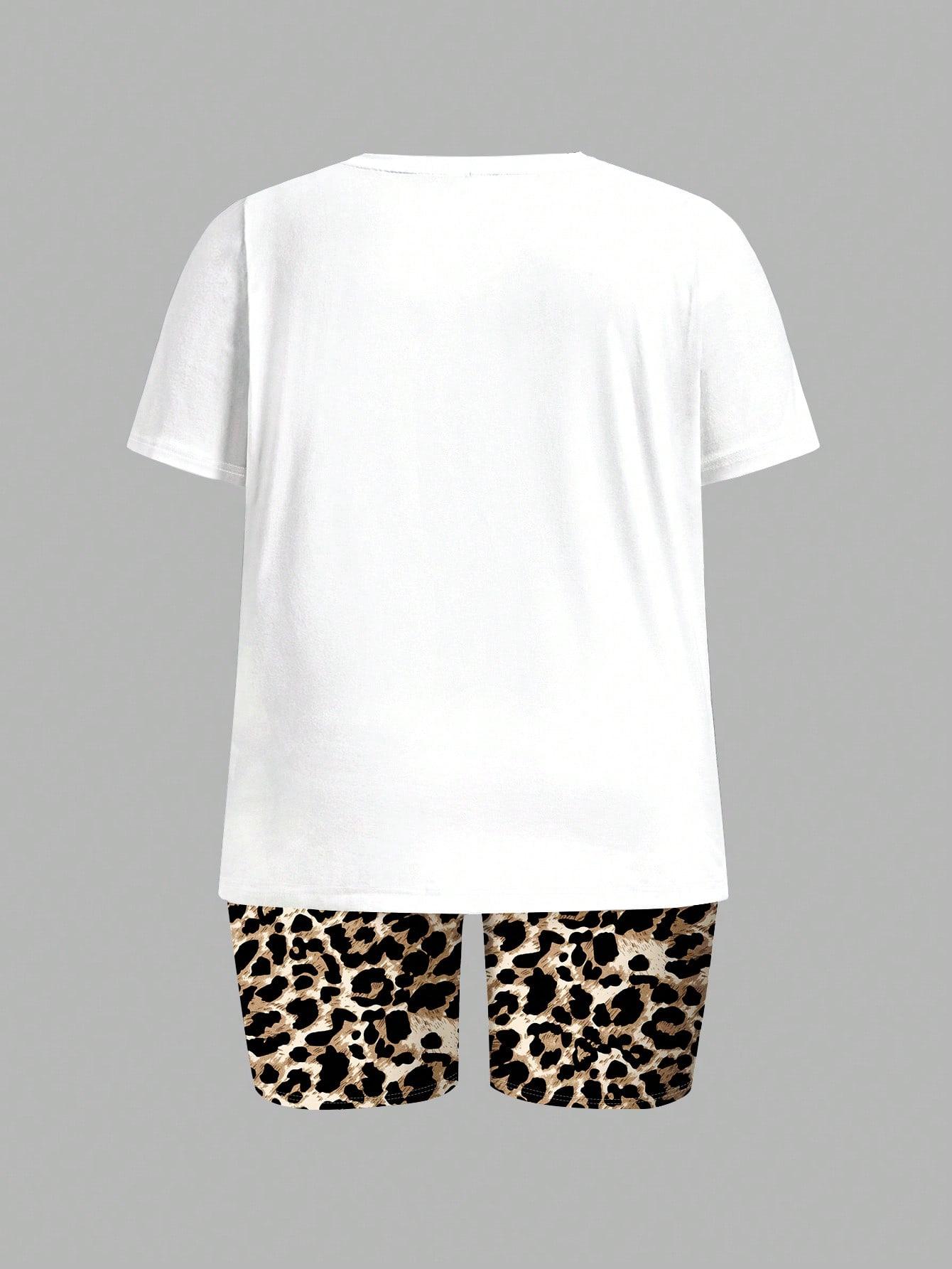SHEIN T-SHIRT SPODENKI KOMPLET S06__XXL