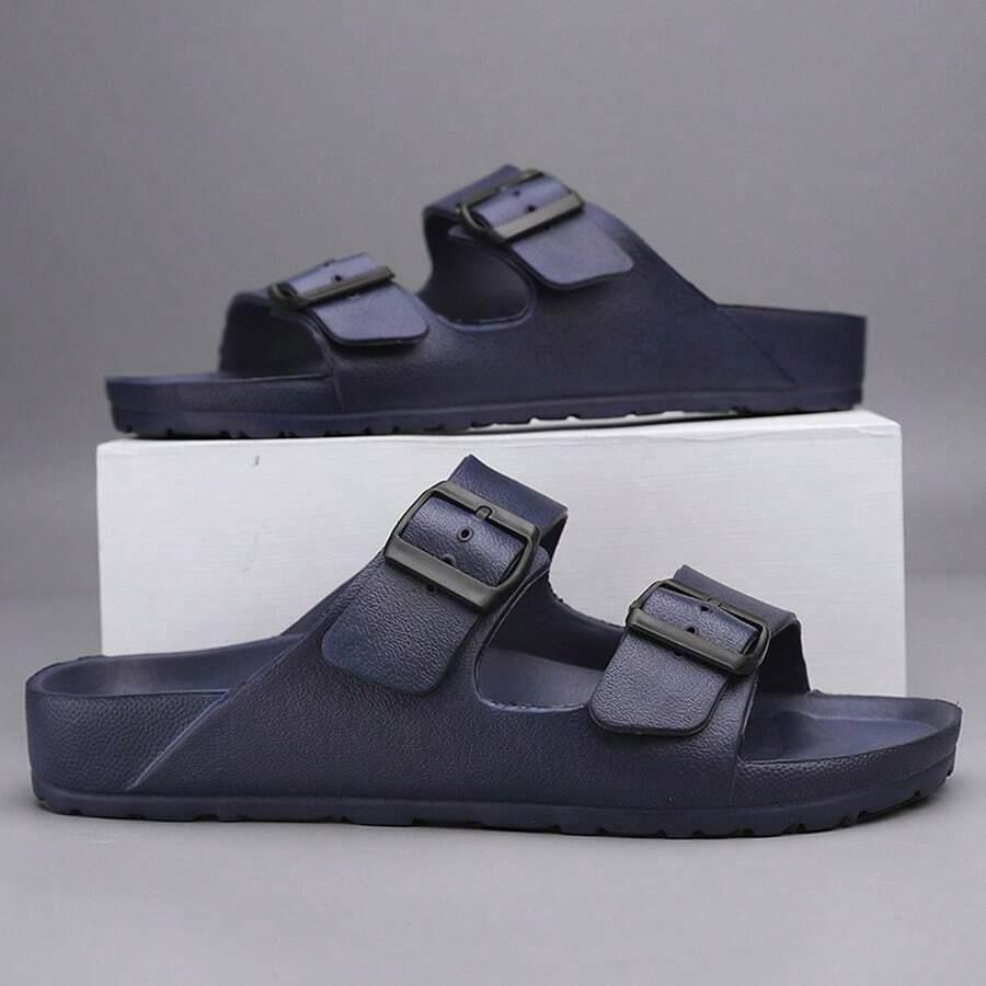 SHEIN GRANATOWE KLAPKI CASUAL S06__43