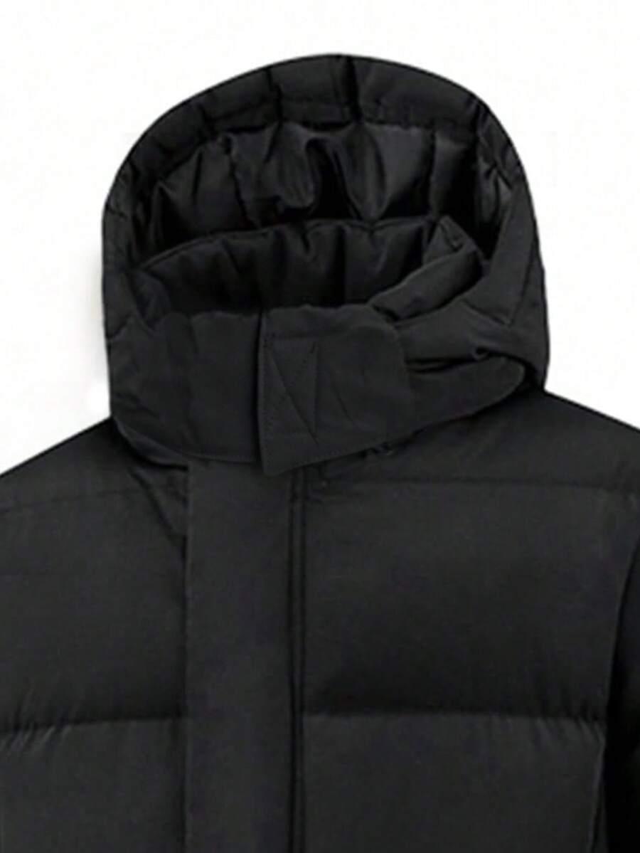 SHEIN CZARNA PIKOWANA KURTKA W01__M