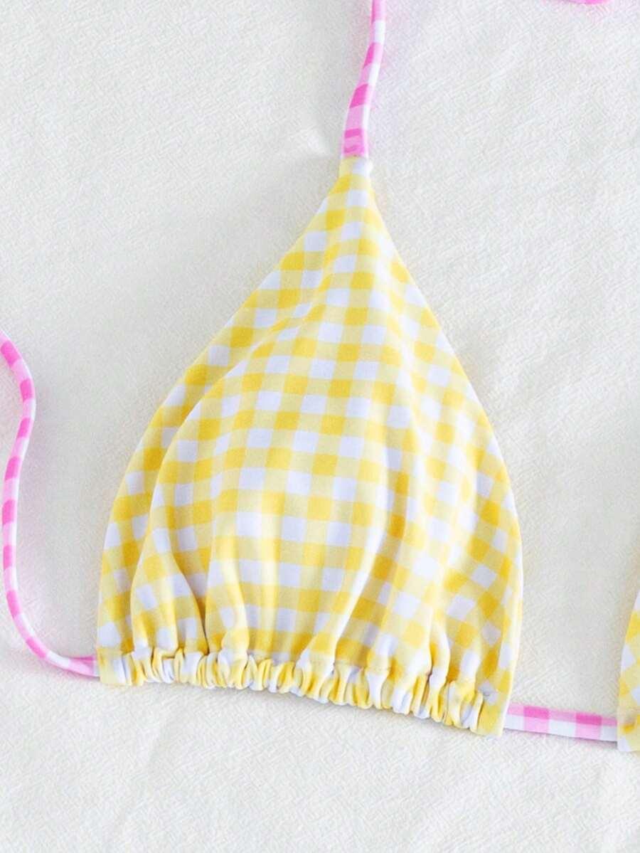 SHEIN DWUCZĘŚCIOWY STRÓJ KĄPIELOWY S09__S