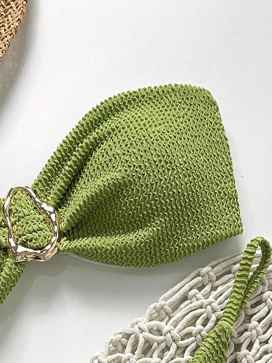 SHEIN DWUCZĘŚCIOWY STRÓJ KĄPIELOWY S09__S