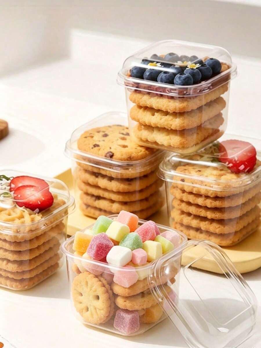 SHEIN PUDEŁKO NA CIASTKA 5-PACK S07__6,5X6,3