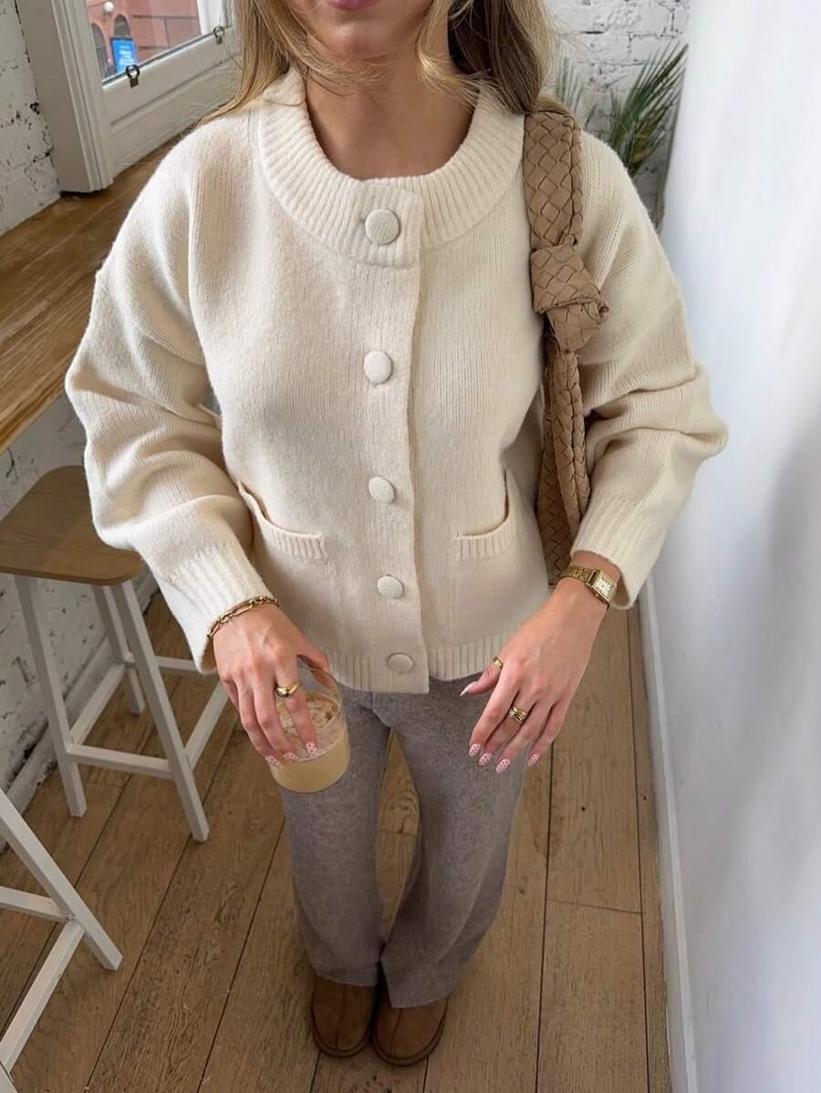 SHEIN SWETER DŁUGI RĘKAW S06__L