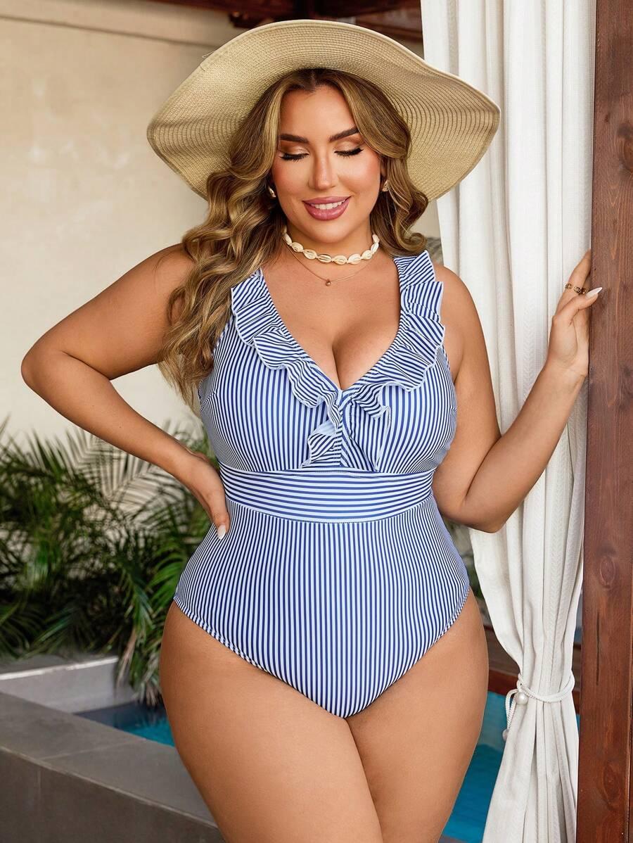 SHEIN JEDNOCZĘŚCIOWY STRÓJ KĄPIELOWY S09__48