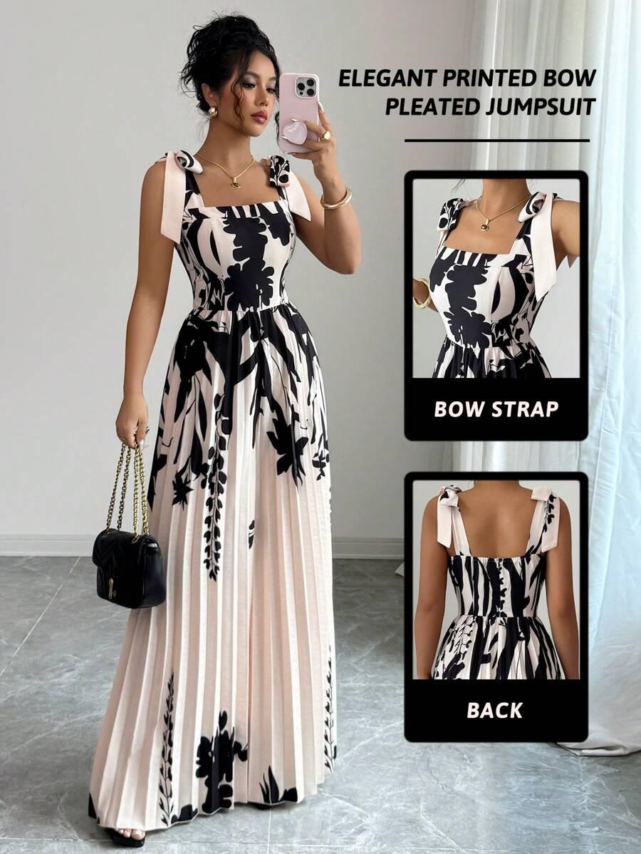 ELENZGA KOMBINEZON PLISY PRINT S06__L