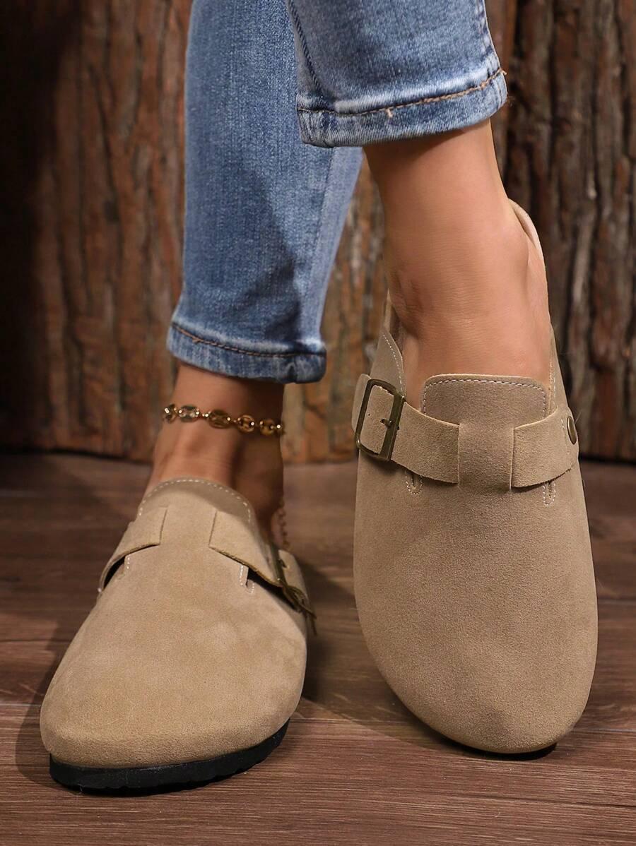 SHEIN BEŻOWE KAPCIE KLAMRA PK01__39