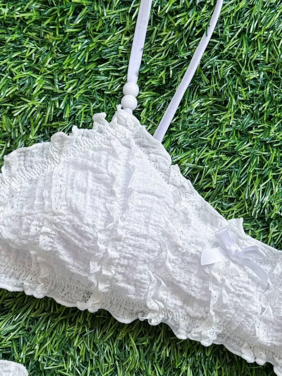 SHEIN DWUCZĘŚCIOWY STRÓJ KĄPIELOWY S09__M
