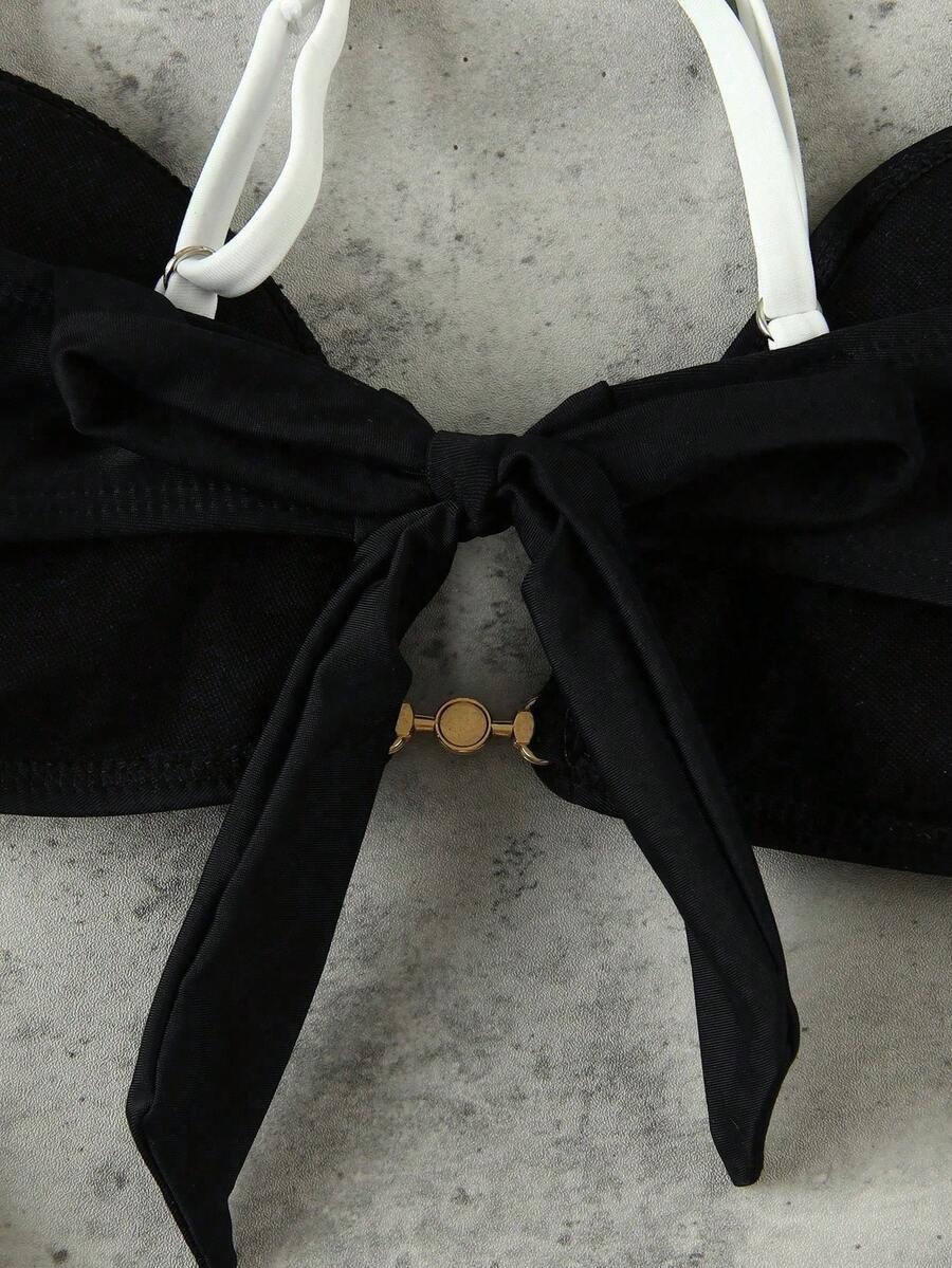 SHEIN DWUCZĘŚCIOWY STRÓJ KĄPIELOWY S09__S