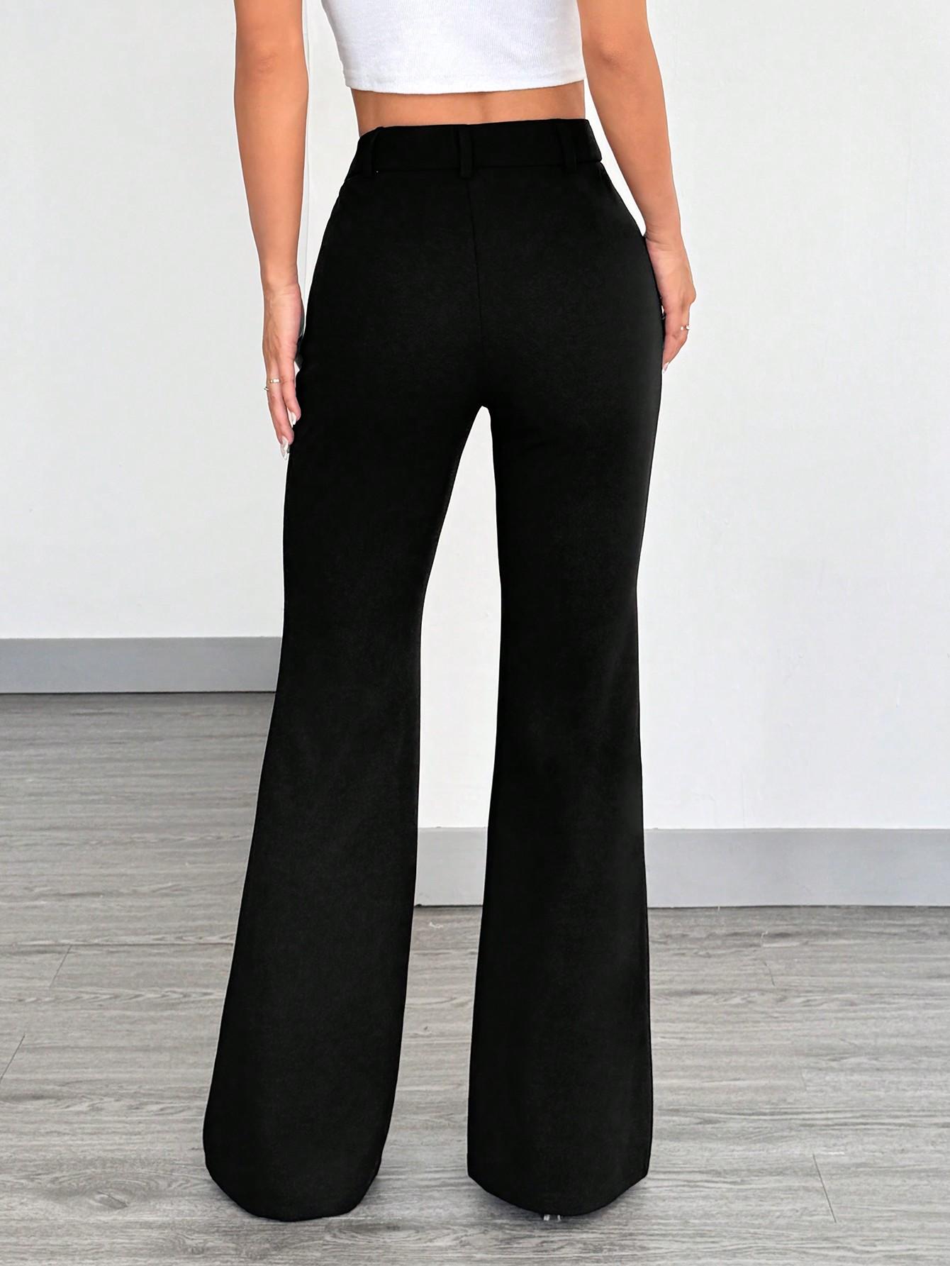 SHEIN CZARNE SPODNIE CASUAL S06__S