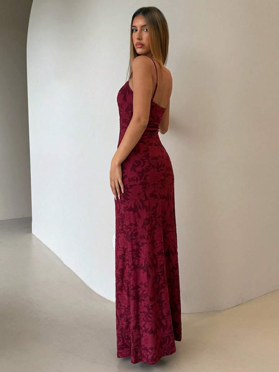 ALORUH BORDOWA MAXI SUKIENKA S06__L