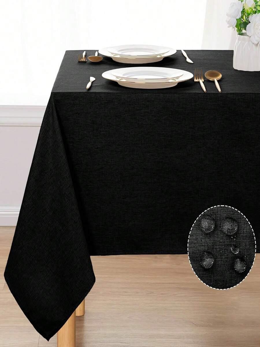 SHEIN CZARNY OBRUS NA STÓŁ S07__150X260