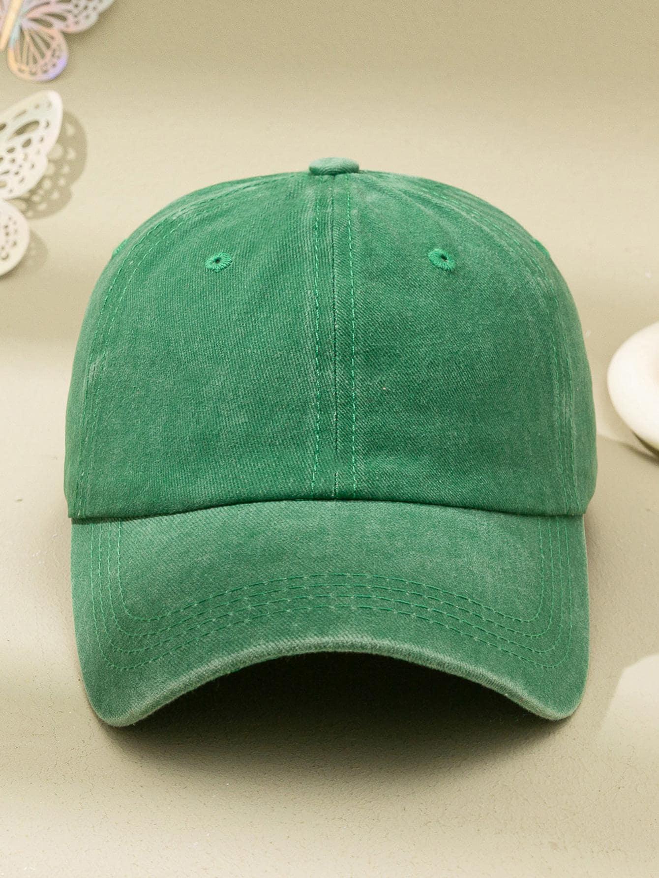 SHEIN ZIELONA CZAPKA Z DASZKIEM S07__55/60