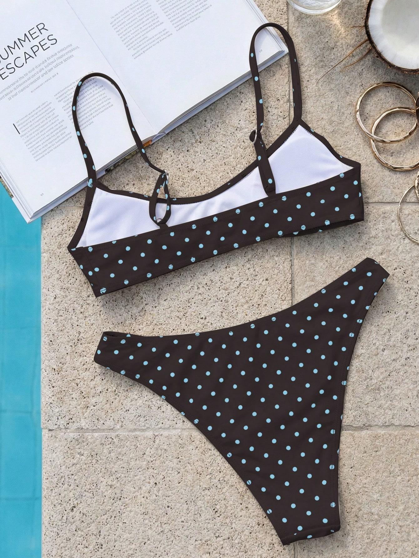 SHEIN DWUCZĘŚCIOWY STRÓJ KĄPIELOWY S09__M