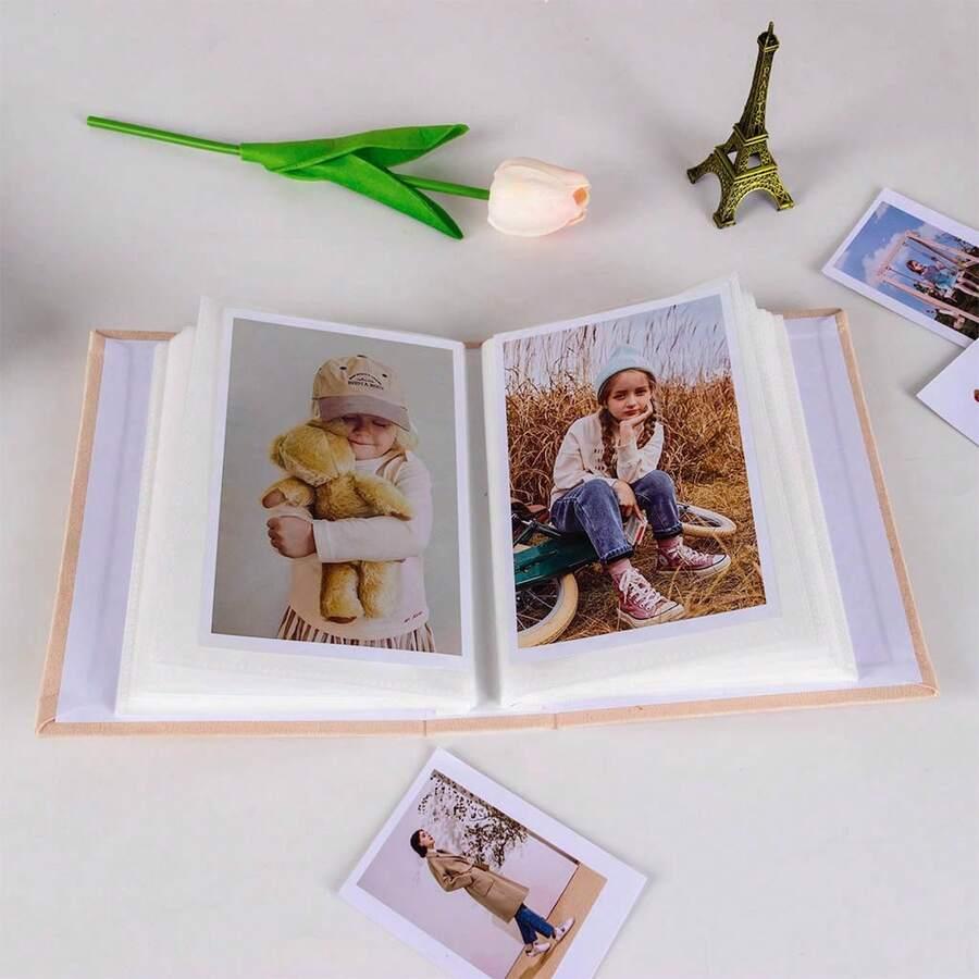 SHEIN BEŻOWY ALBUM DO ZDJĘĆ S07__