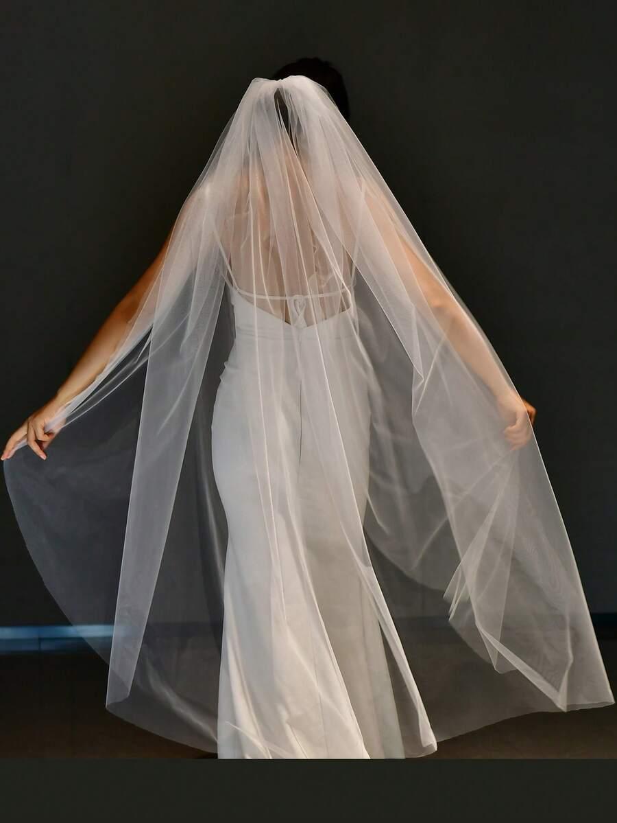 SHEIN BIAŁY TIULOWY WELON S07__150X300CM