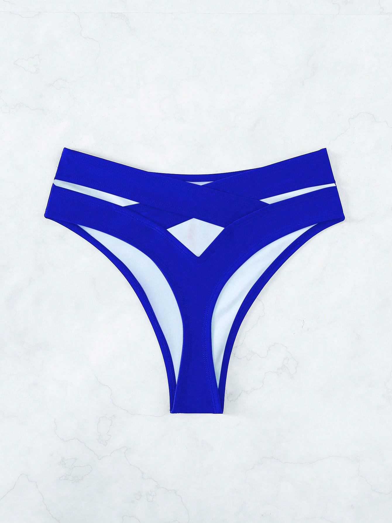 SHEIN DÓŁ OD BIKINI WYCIĘCIA S09__L