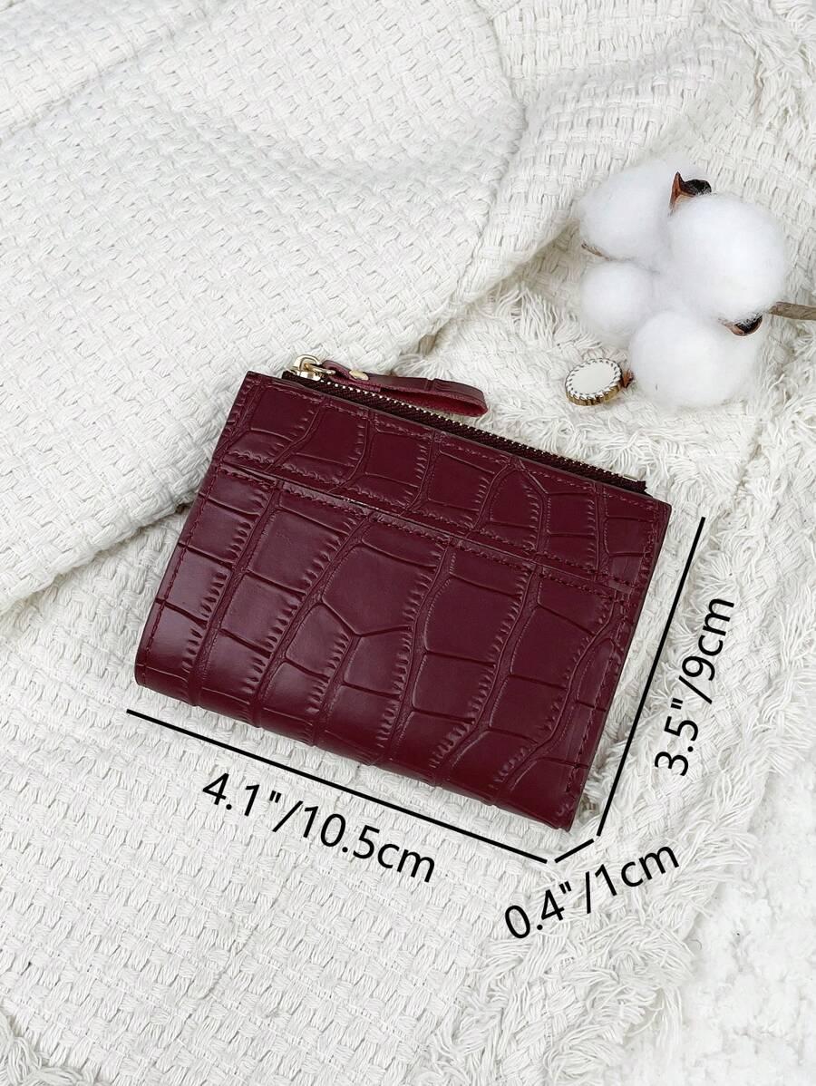 SHEIN PORTFEL IMITACJA SKÓRY S07__9X10,5CM