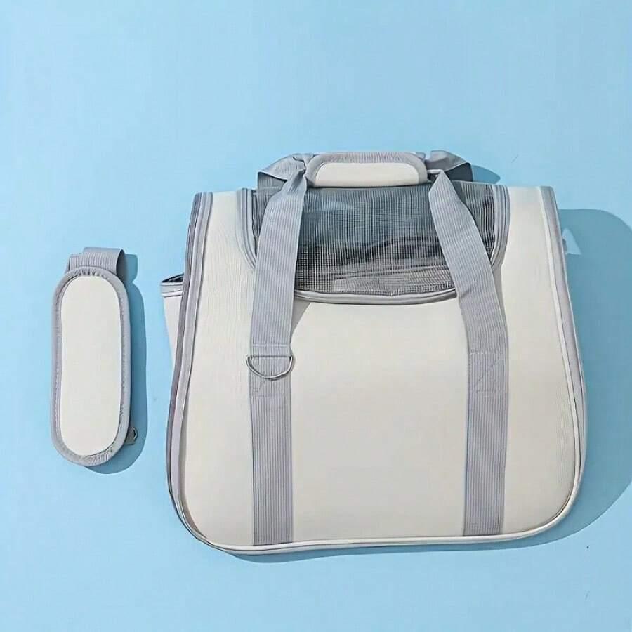 SHEIN BEŻOWY TRANSPORTER TORBA S07__42X24X26CM