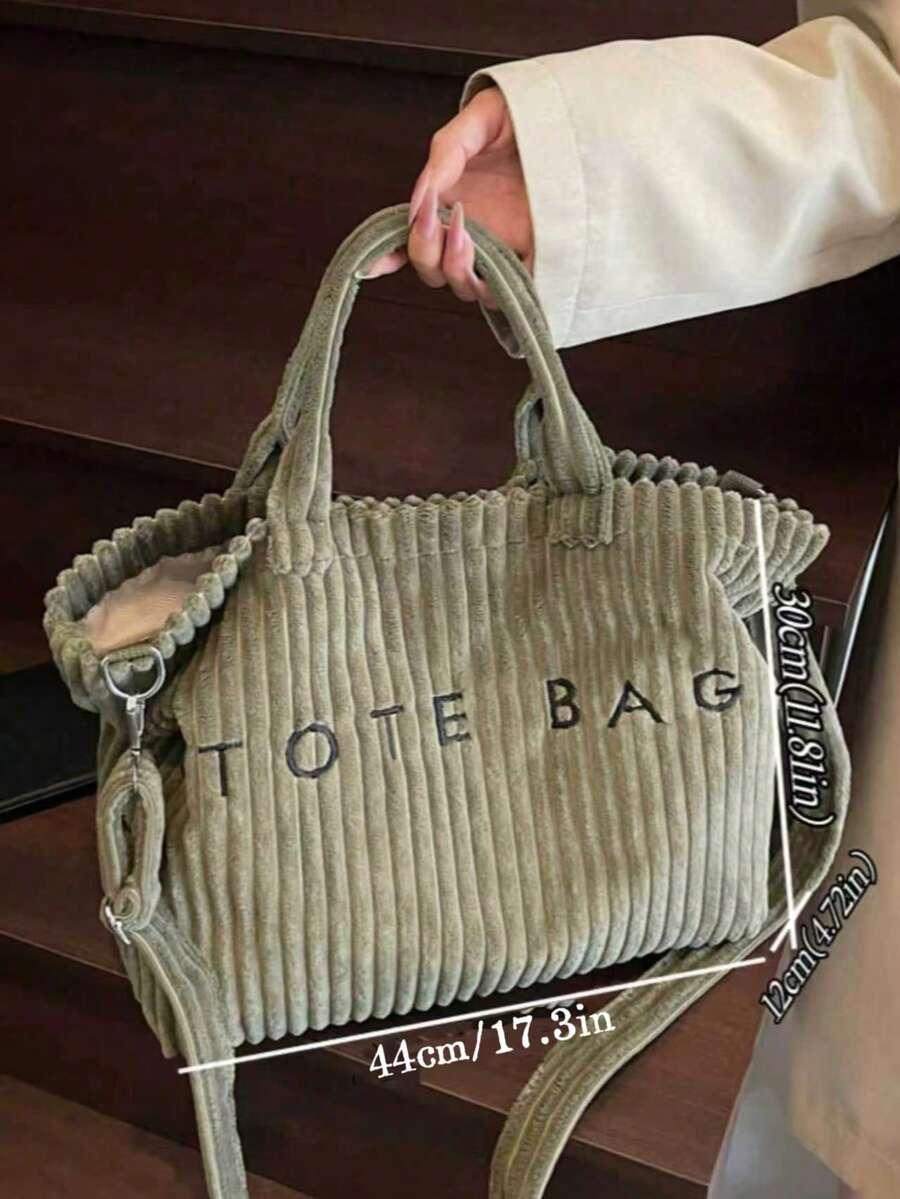 SHEIN ZIELONA TOREBKA NA RAMIĘ S07__44X12X30CM