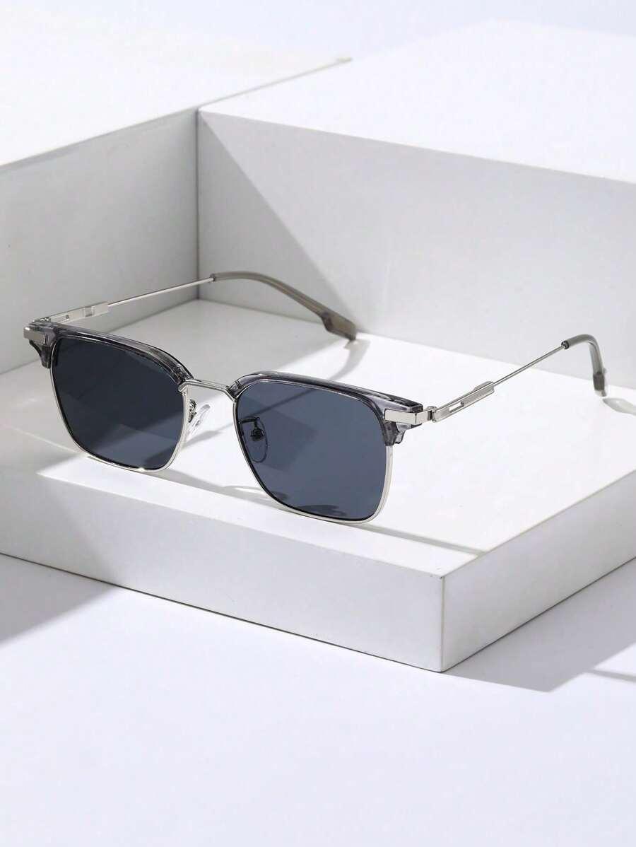 SHEIN CZARNE OKULARY PRZECIWSŁONECZNE S07