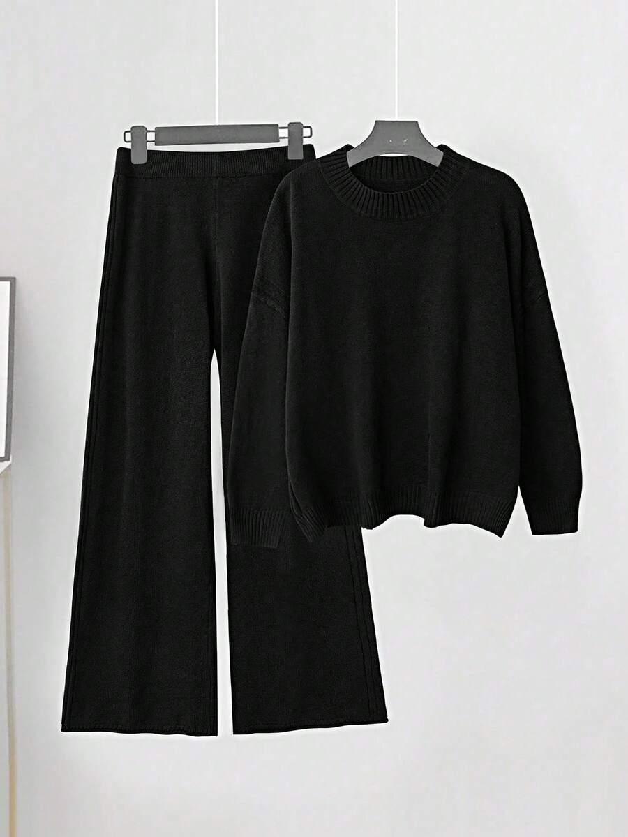 SHEIN SWETER SPODNIE KOMPLET S06__50