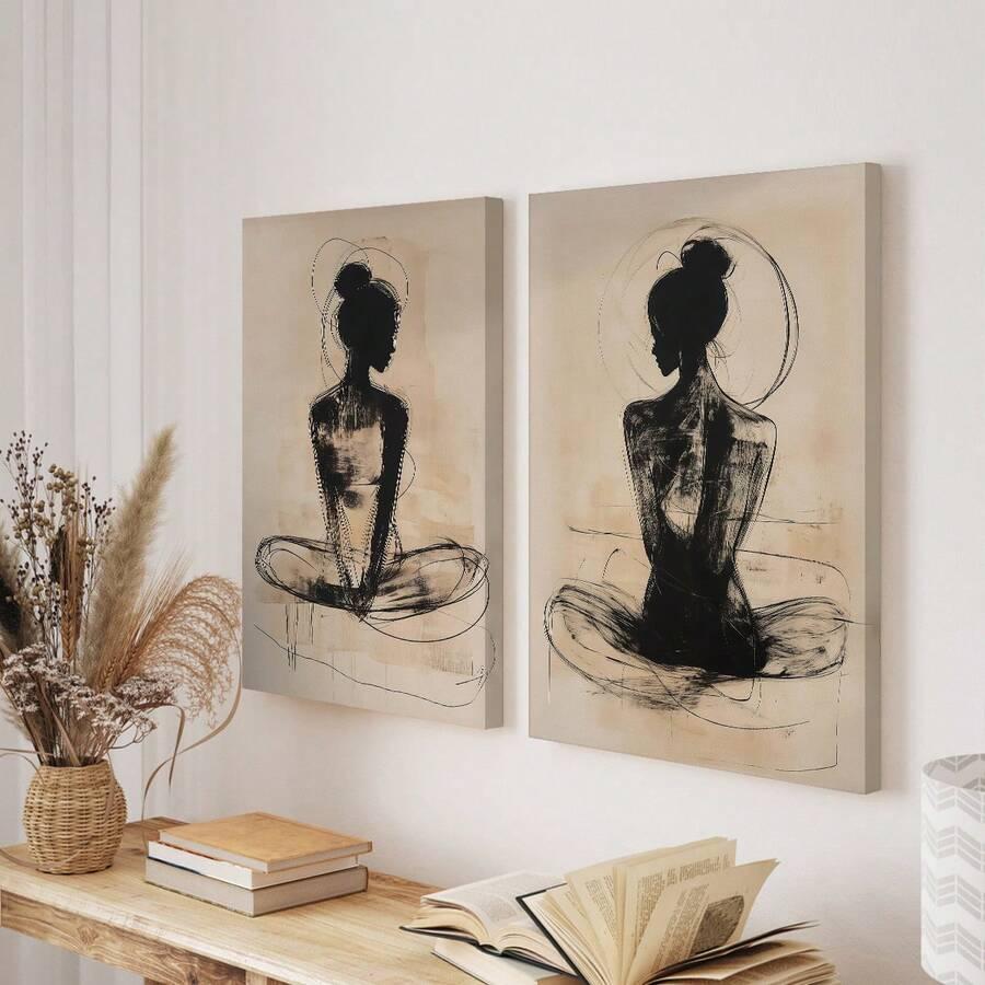 SHEIN PLAKAT ŚCIENNY 2-PACK S07__50X70CM