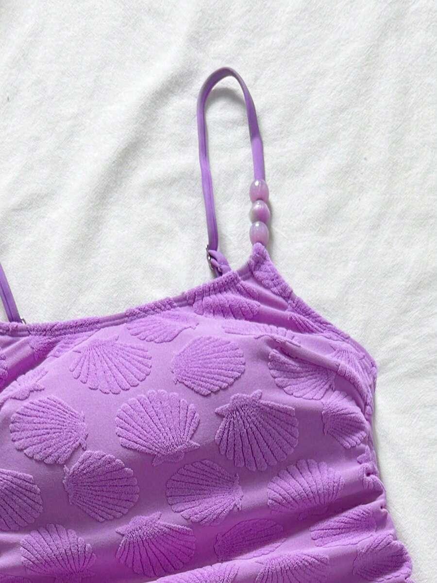 SHEIN JEDNOCZĘŚCIOWY STRÓJ KĄPIELOWY S09__S