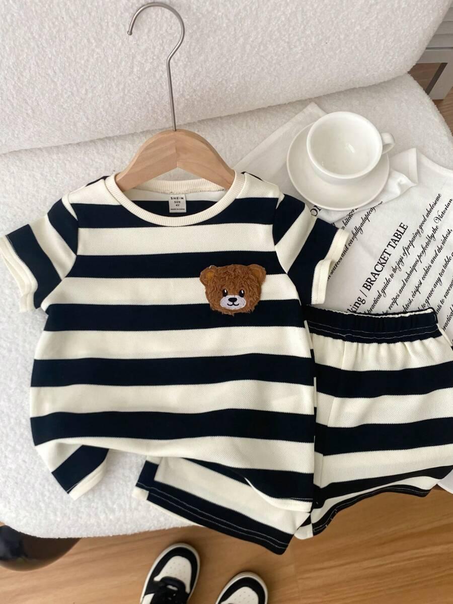 SHEIN KRÓTKIE SPODENKI BLUZKA KOMPLET S06__98/104