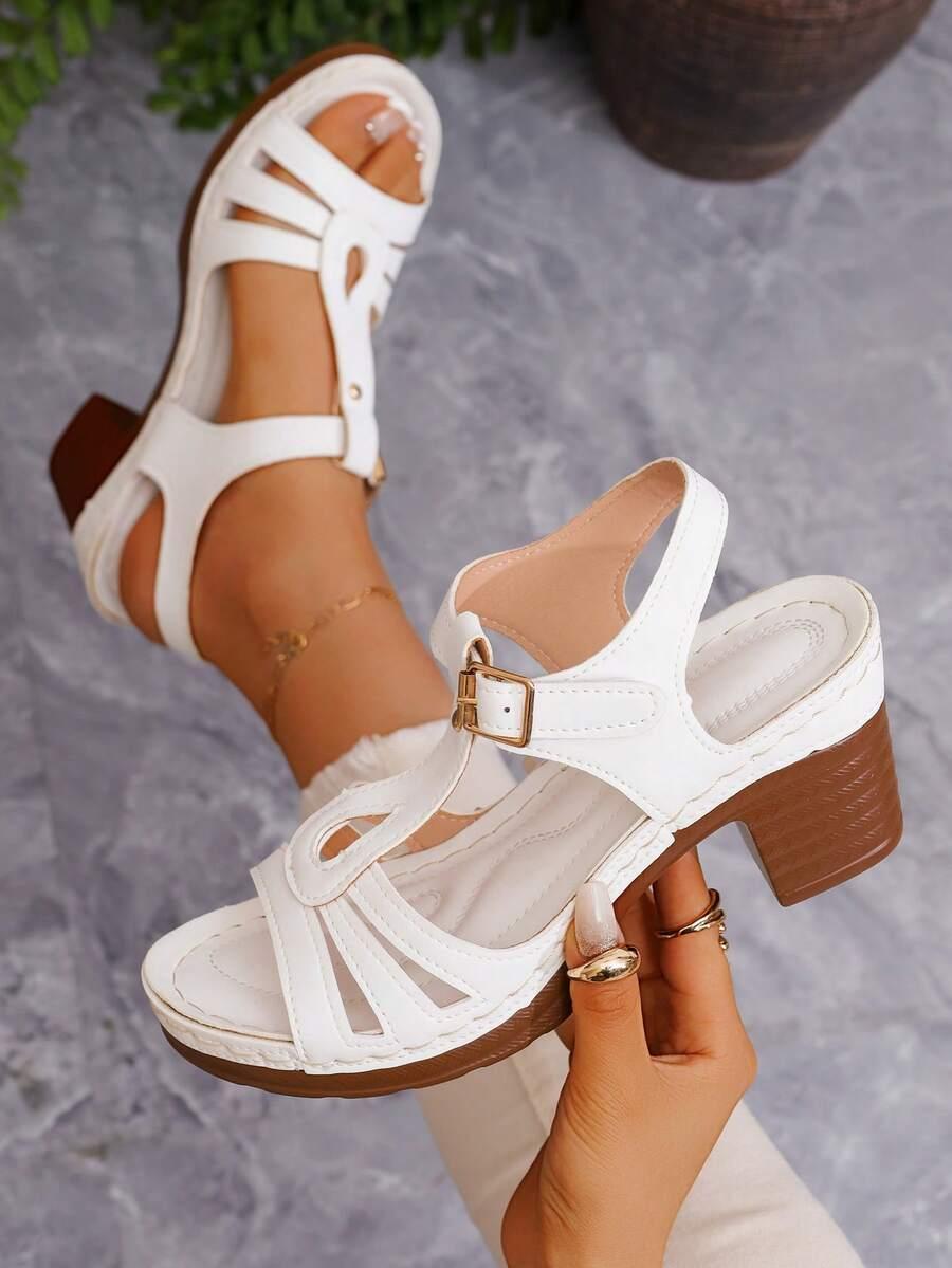 SHEIN BIAŁE SANDAŁY OBCAS S06__39