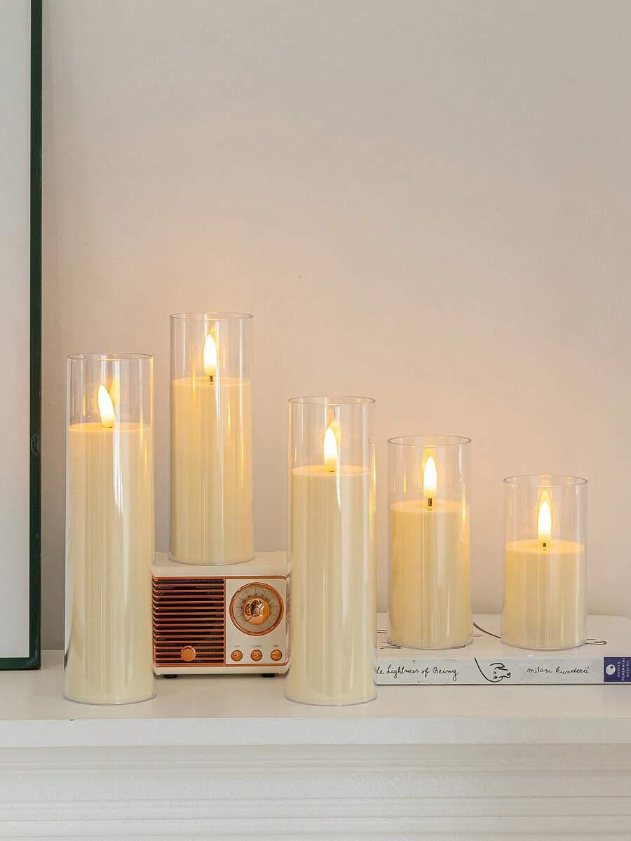 SHEIN ŚWIECZNIK DEKORACYJNY 3-PACK S07