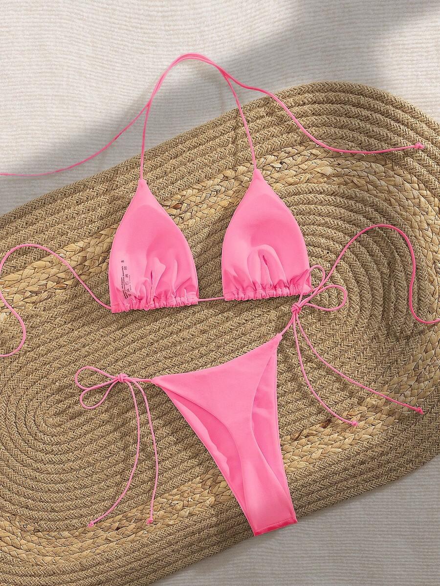 SHEIN RÓŻOWA GÓRA OD BIKINI S09__S