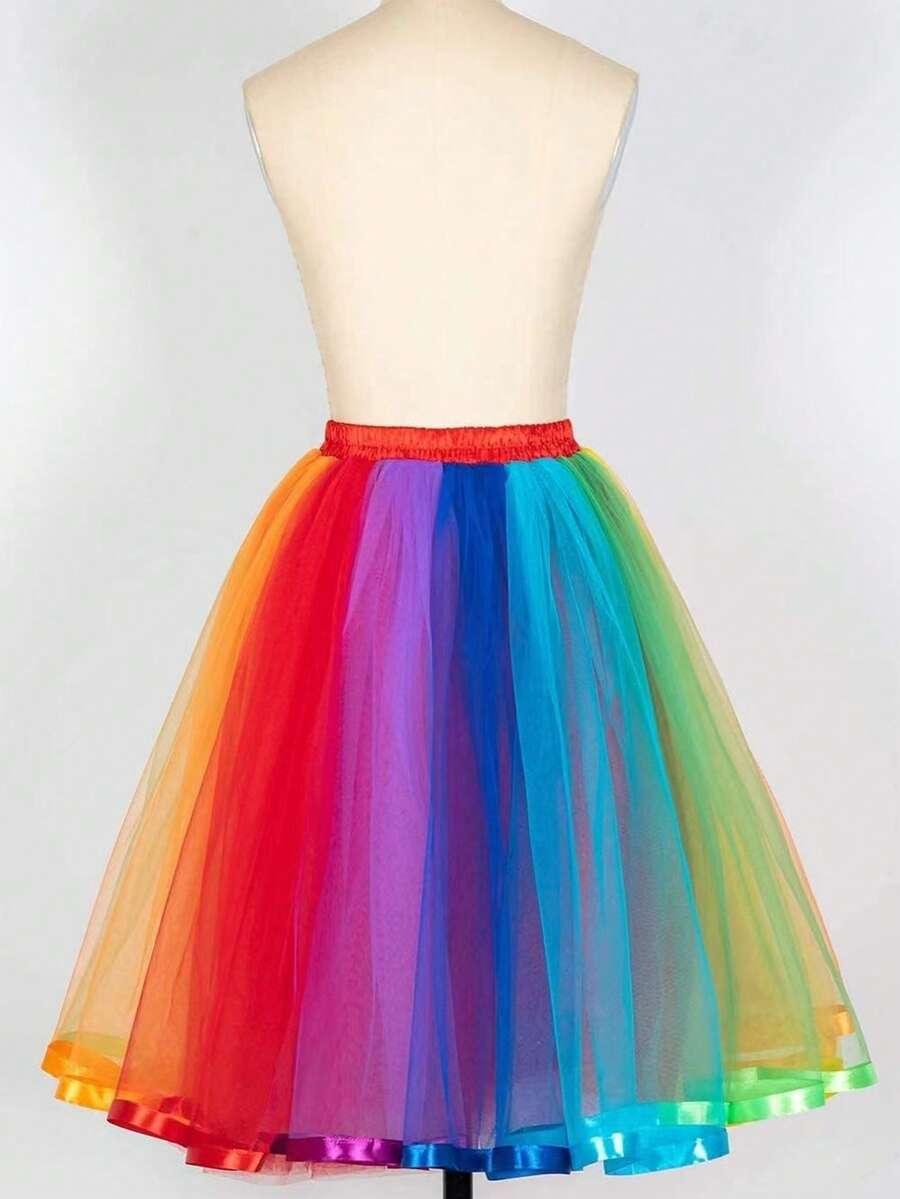 SHEIN SPÓDNICA TIUL TĘCZA S07__OS
