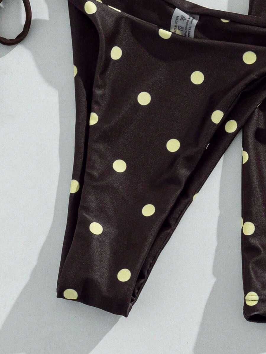 SHEIN DWUCZĘŚCIOWY STRÓJ KĄPIELOWY SPÓDNICA S09__L