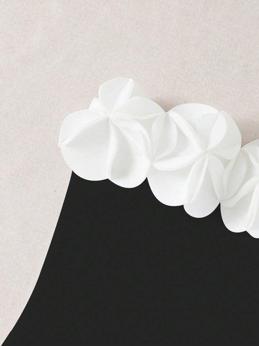 SHEIN JEDNOCZĘŚCIOWY STRÓJ KĄPIELOWY S09__L
