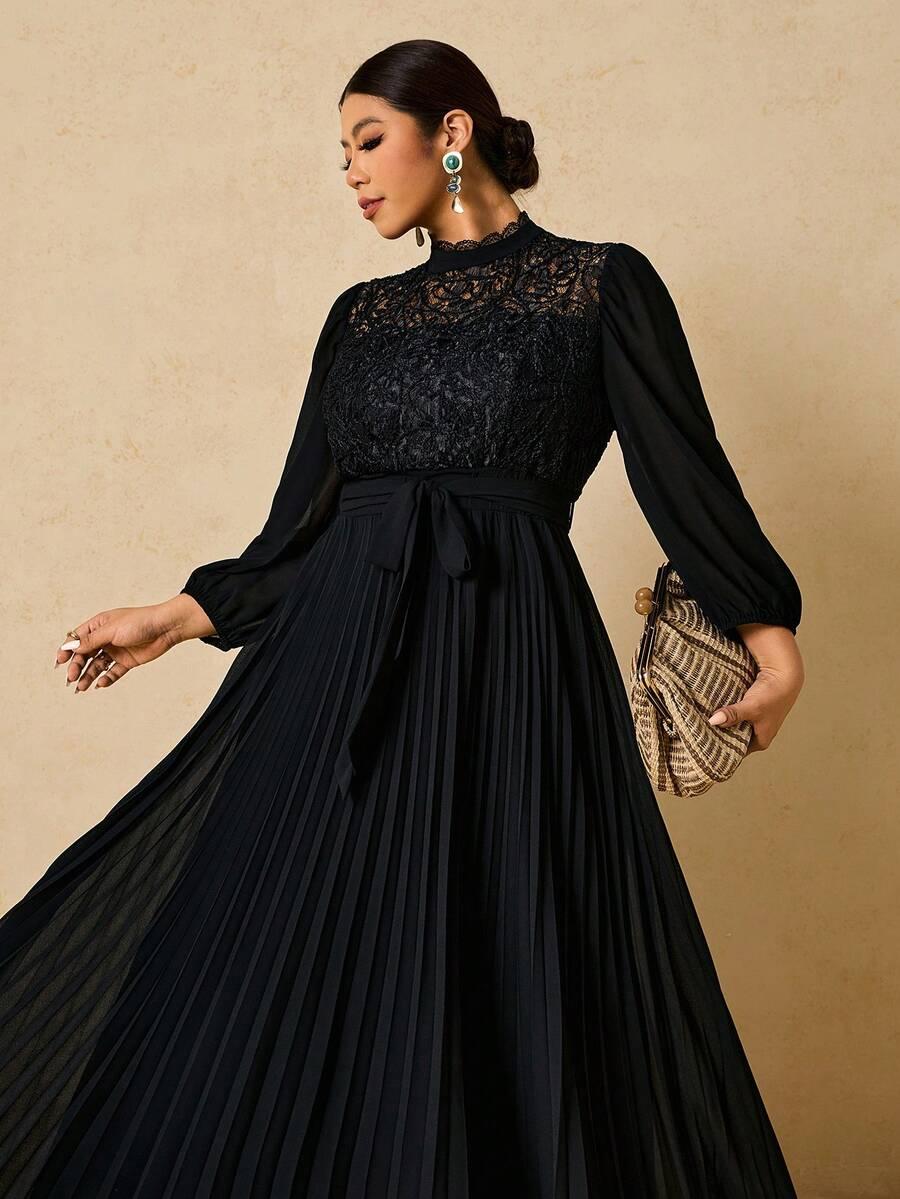 SHEIN CZARNA MAXI SUKIENKA S06__XXL