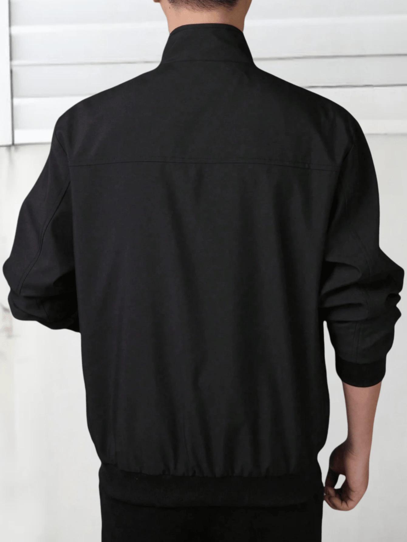 SHEIN CZARNA KURTKA ZAMEK W01__5XL