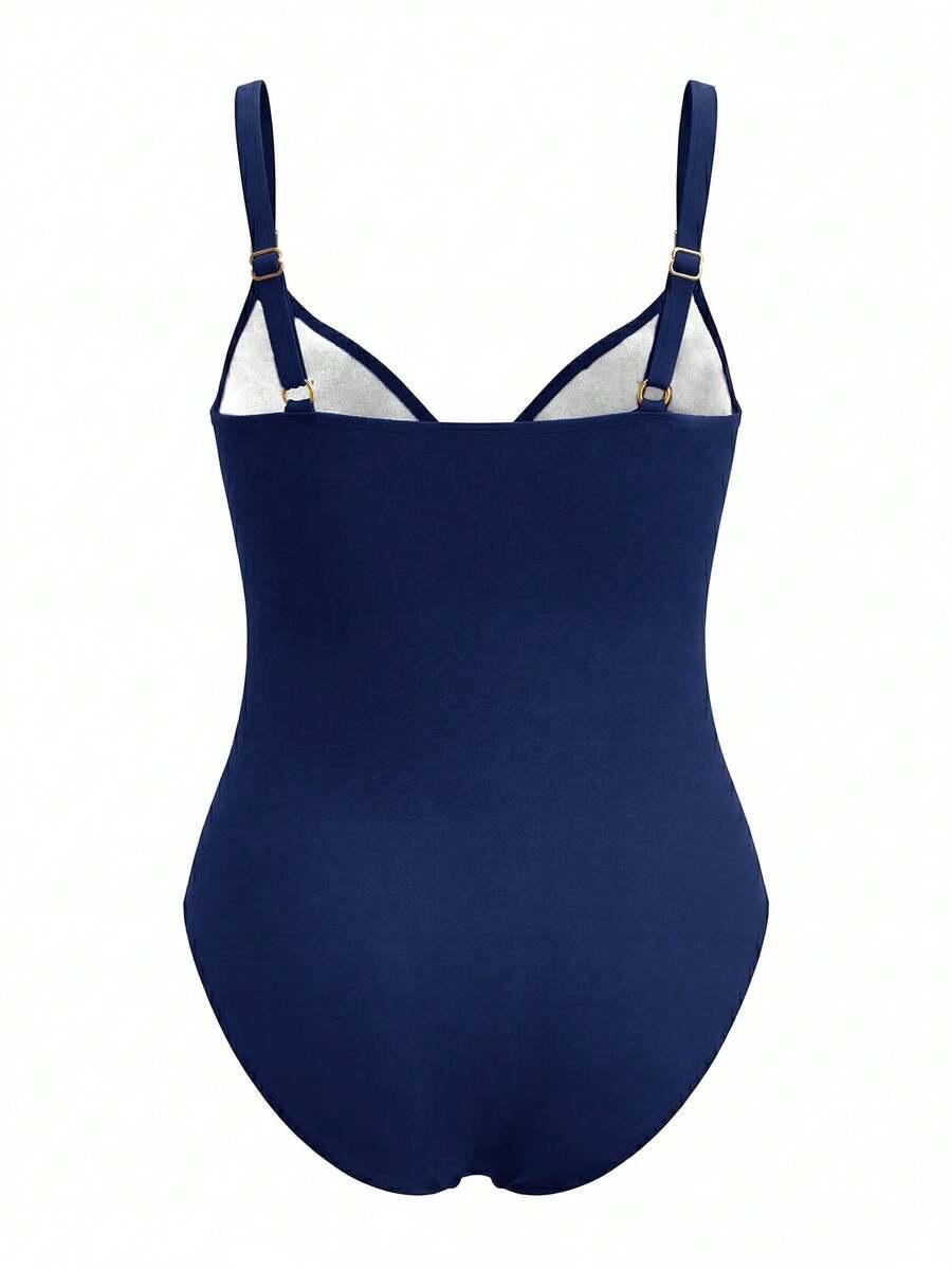 SWIM LUSHOIRE GRANATOWY JEDNOCZĘŚCIOWY STRÓJ KĄPIELOWY S09__50