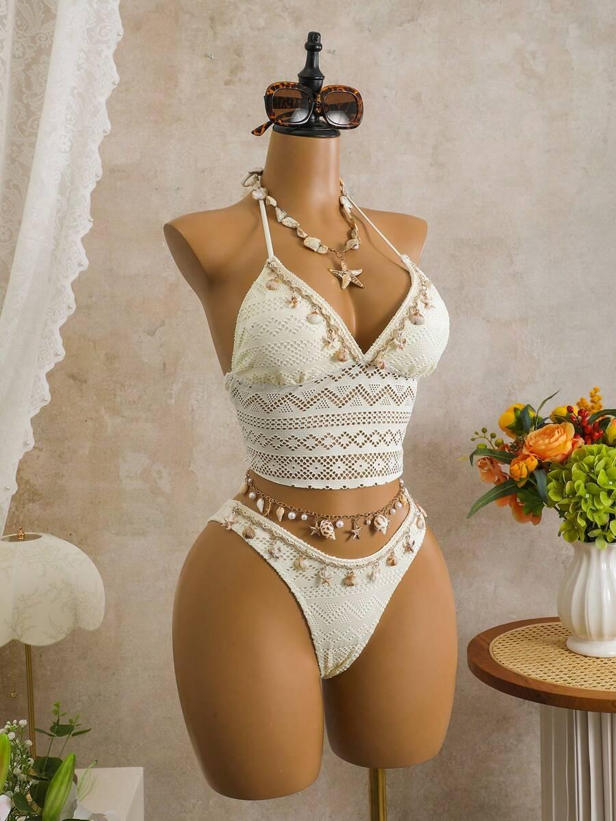 SHEIN DWUCZĘŚCIOWY STRÓJ KĄPIELOWY S09__S