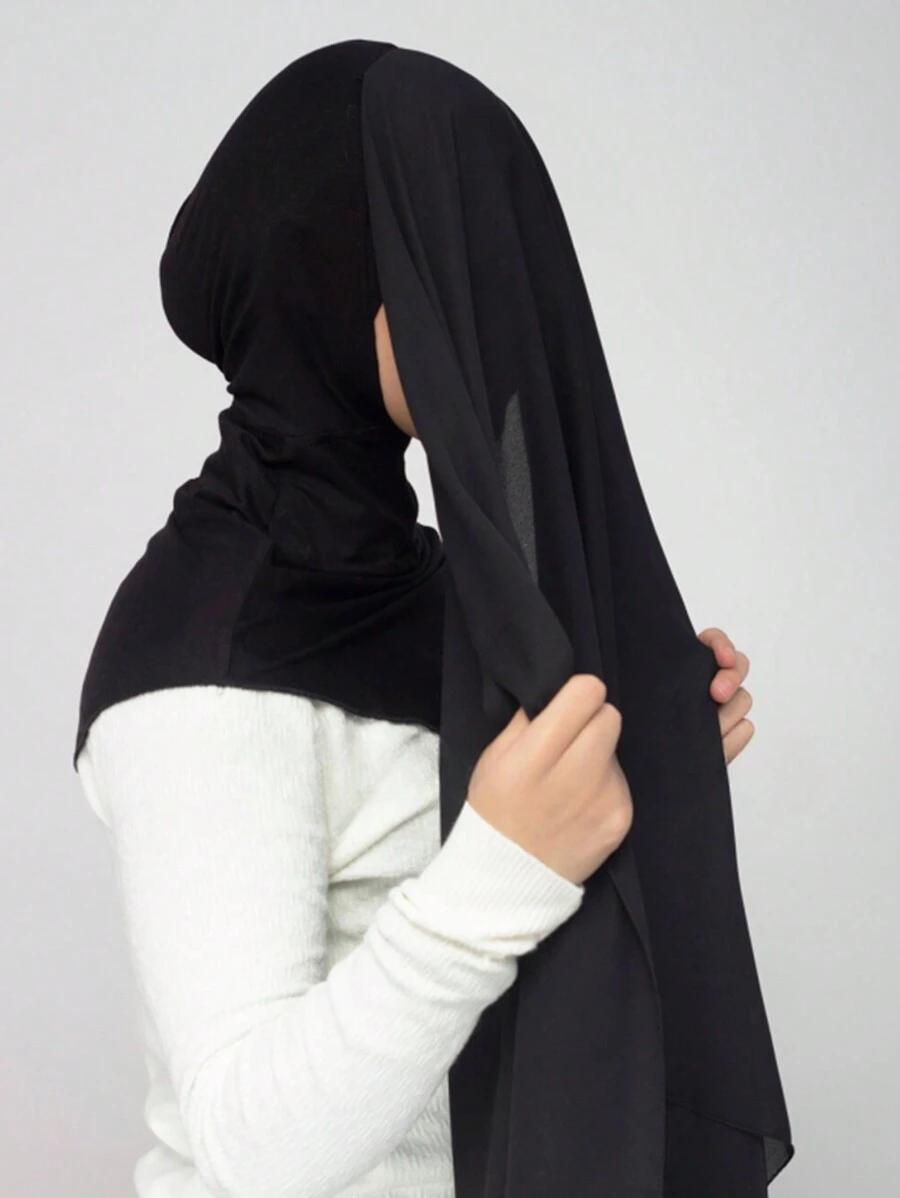 SHEIN CZARNA CHUSTA HIDŻAB S07