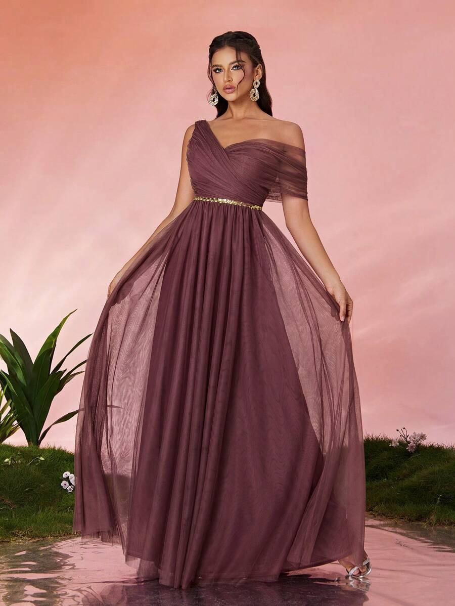 SHEIN MAXI SUKIENKA TIUL S06__L